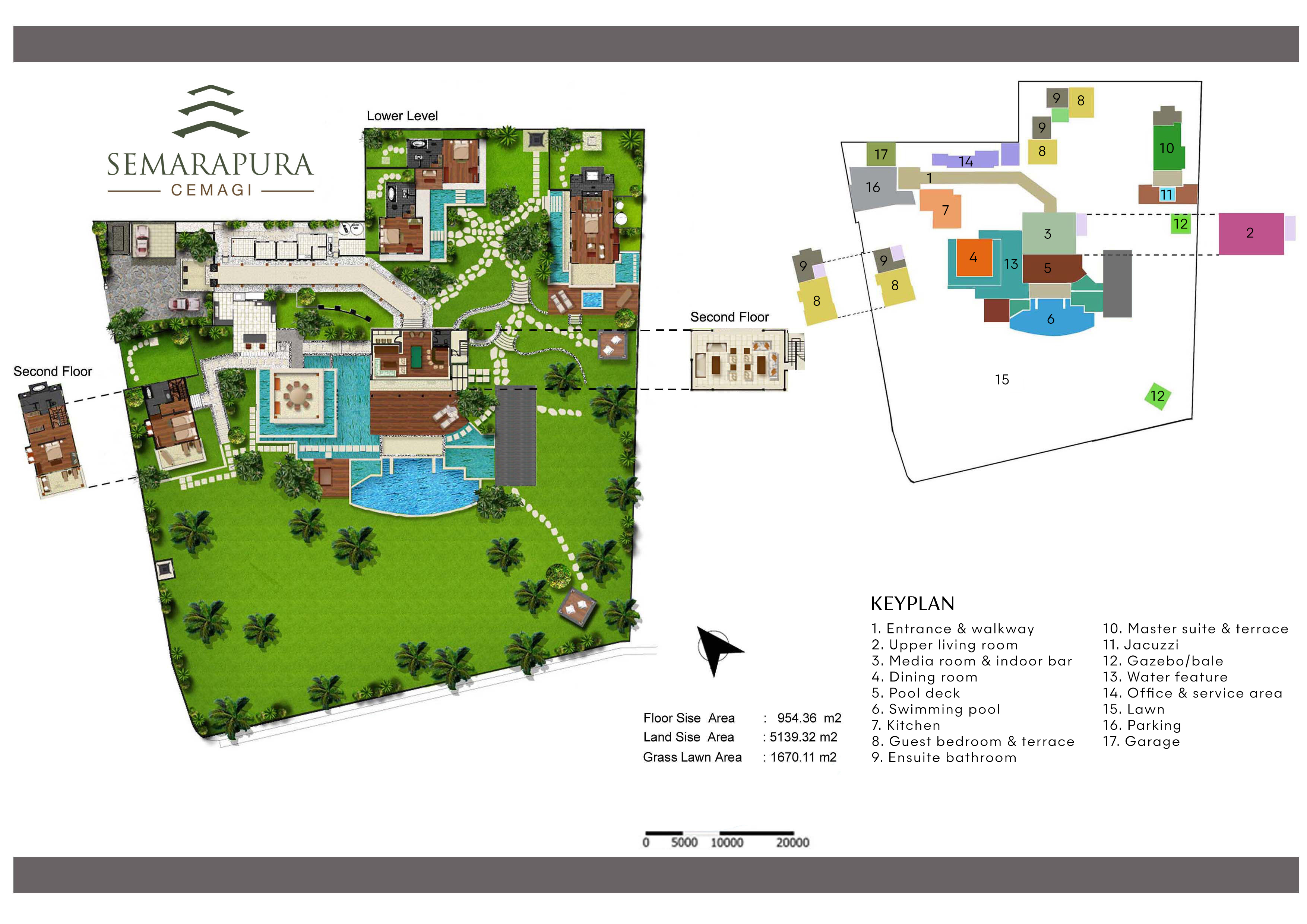 Villa Semarapura Floorplan